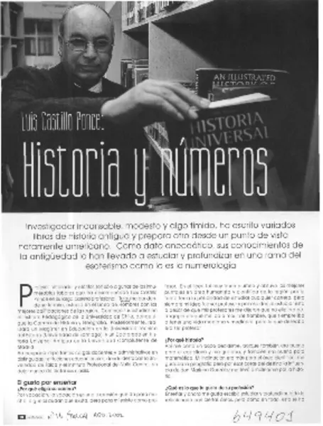 Historia y números  [artículo]