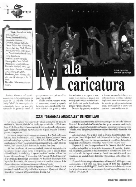 Mala caricatura  [artículo] Italo Passalacqua C.