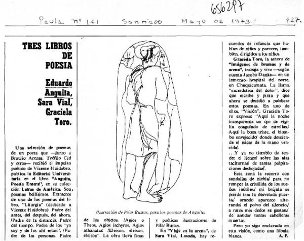Tres libros de poesía  [artículo] A. P.