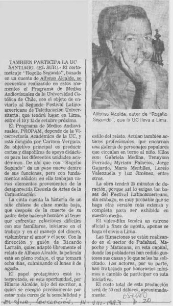 También participa la UC Santiago.  [artículo]