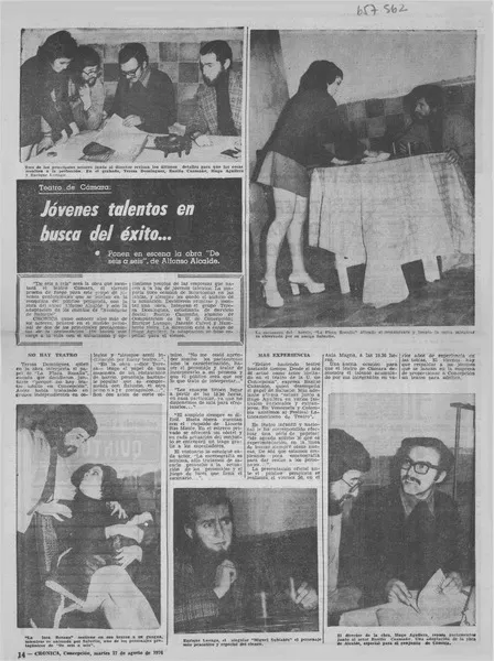 Jovenes talentos en busca del éxito...  [artículo]