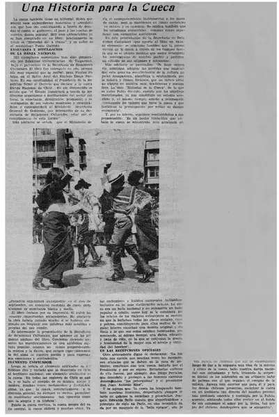Una historia para la cueca.  [artículo]