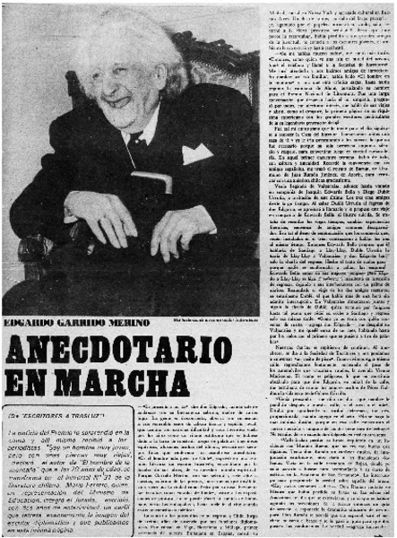 Anecdotario en marcha.  [artículo]