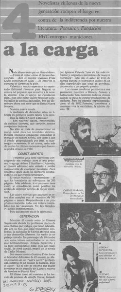 A la carga.  [artículo]