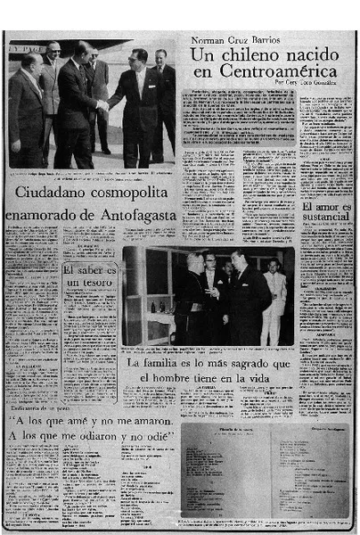 Un chileno nacido en Centroamérica: [entrevista] [artículo] Cery Toro González.