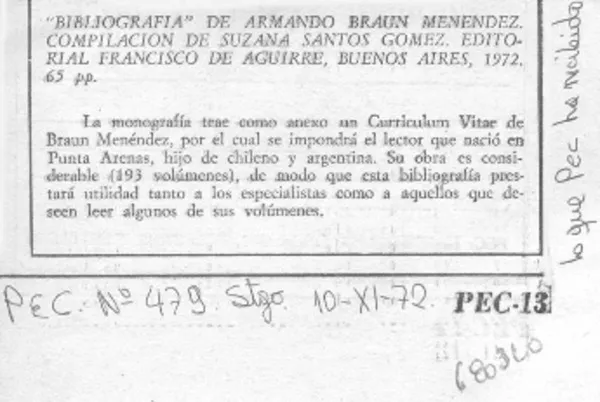 "Bibliografía".  [artículo]