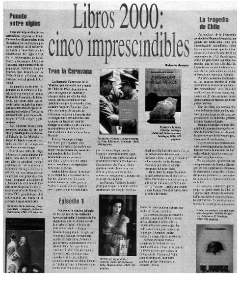 Libros 2000: cinco imprescindibles.  [artículo]