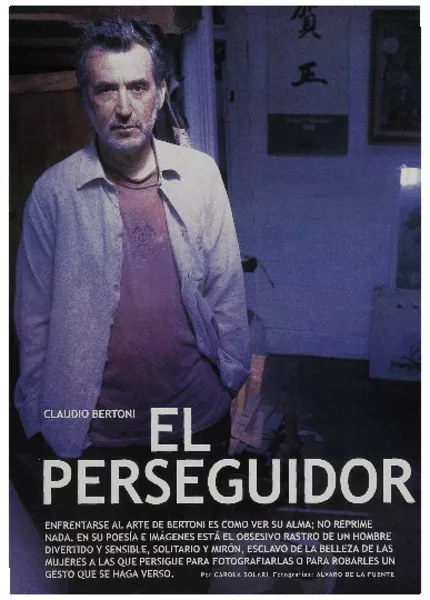 El perseguidor (entrevista)  [artículo] Carola Solari.