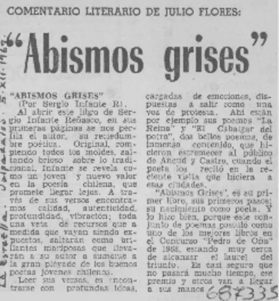Abismos grises".  [artículo]