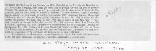 Sergio Macías.  [artículo]