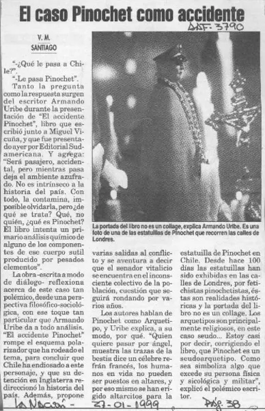 El Caso Pinochet como accidente  [artículo] V. M.