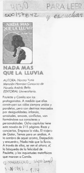 Para leer y escuchar  [artículo].