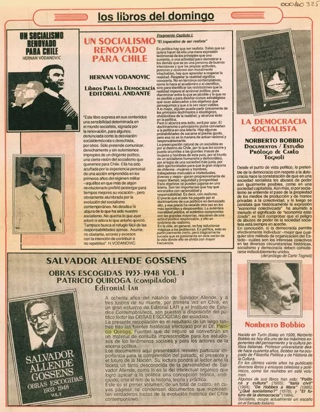 Los Libros del domingo  [artículo].