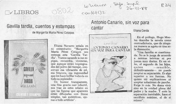Libros  [artículo].