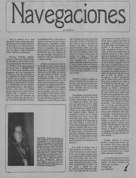 Navegaciones  [artículo].