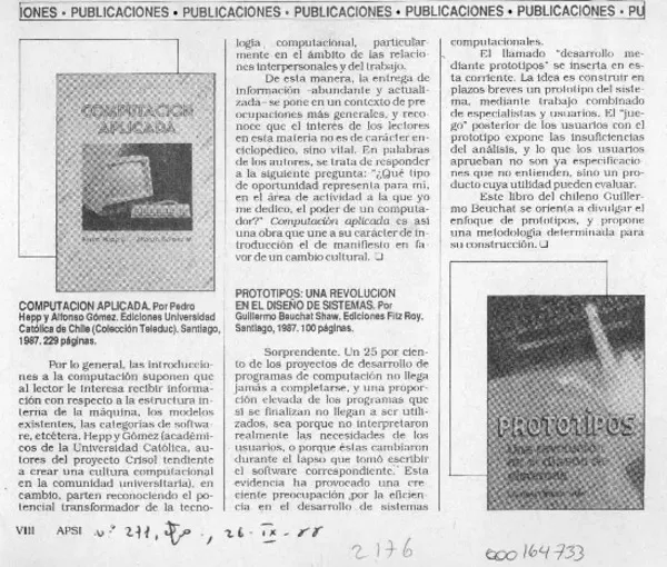 Publicaciones  [artículo].