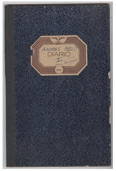 Andrés Bello I : borrador [manuscrito] Joaquín Edwards Bello.