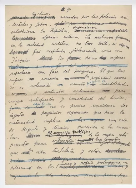 [Se cree que no hay pobres en otras partes...]  [manuscrito] Joaquín Edwards Bello.