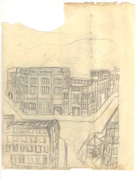 [Edificios]  [original de arte] Juan Miguel Godoy (Yin Yin).