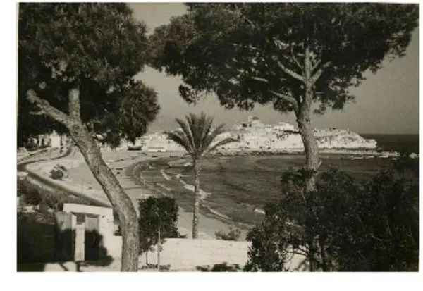 [Foto postal] 1952 mayo 25, Benidorm, España [a su madre]  [manuscrito] Miguel Arteche.