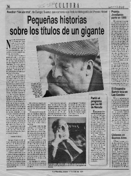Pequeñas historias sobre los títulos de un gigante  [artículo].