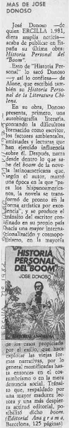 Más de José Donoso.  [artículo]