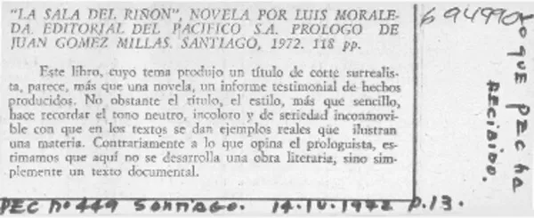Tito Mundt, ¡presente!  [artículo] Osmur.