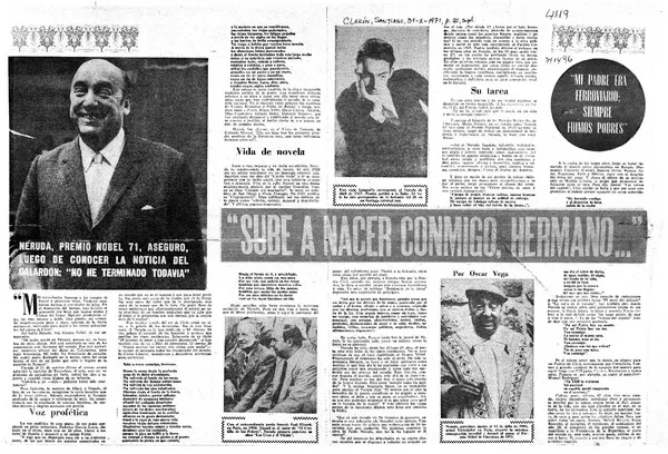 "Sube a nacer conmigo, hermano..."  [artículo]