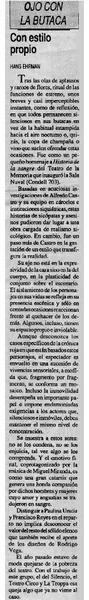 Gastón Soublette lanza "La Estrella de Chile"  [artículo]