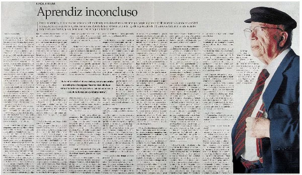 Aprendiz inconcluso: [entrevistas] [artículo] María Teresa Cárdenas.