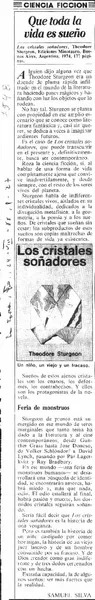 Que toda la vida es sueño  [artículo] Samuel Silva.