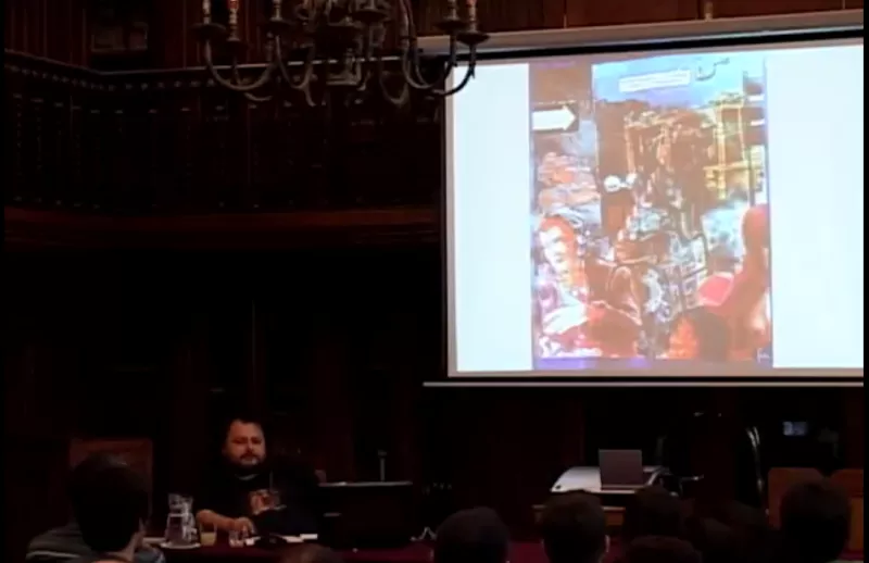 [Charla Historietas Chilenas]  [videograbación] presentación de Álvaro Bisama.