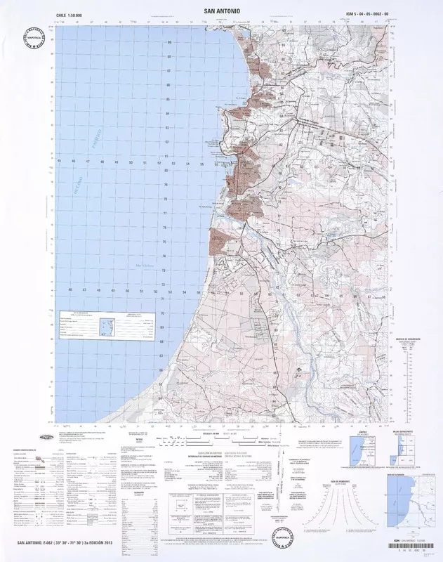 San Antonio  [material cartográfico] Instituto Geográfico Militar.