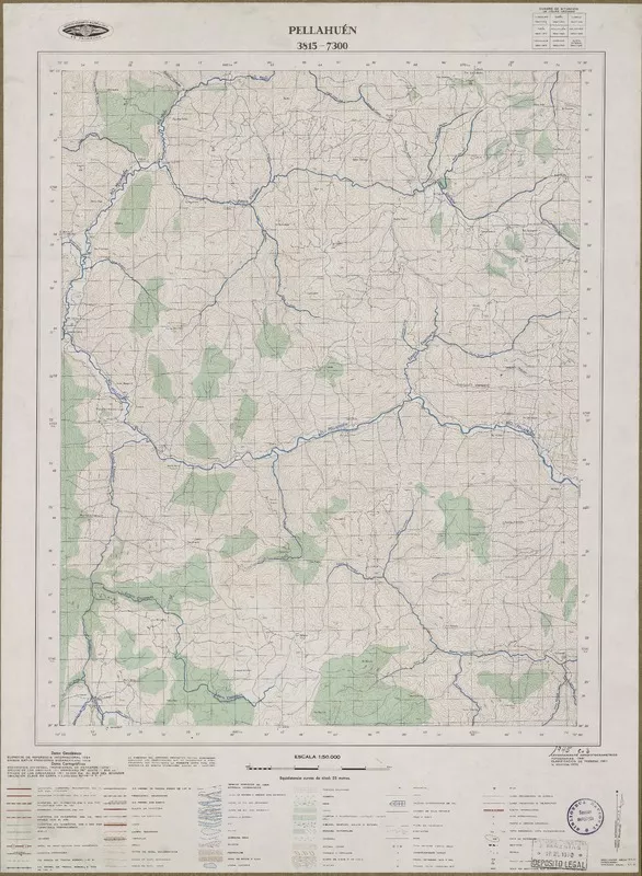 Pellahuén  [material cartográfico] Instituto Geográfico Militar de Chile.