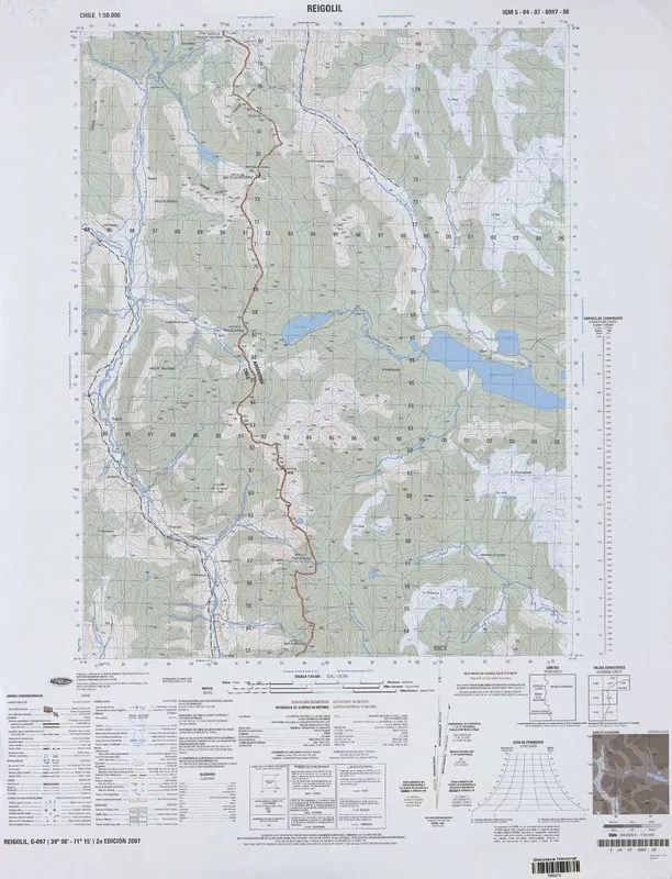 Reigolil  [material cartográfico] Instituto Geográfico Militar.