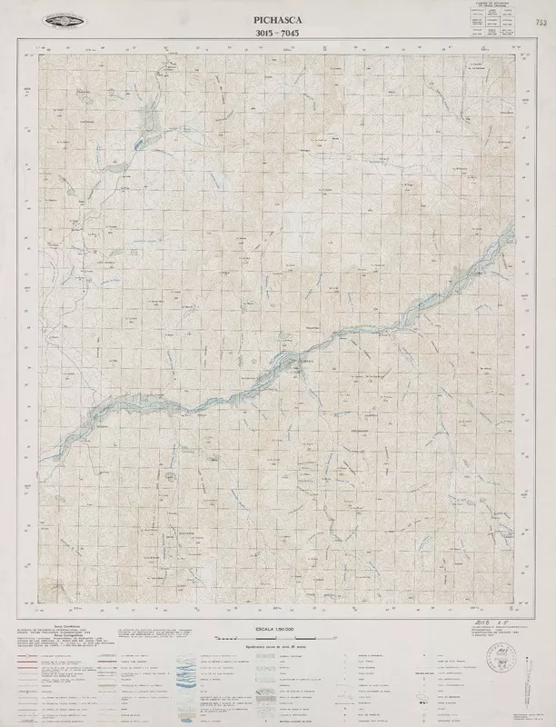 Pichasca  [material cartográfico] Instituto Geográfico Militar de Chile.