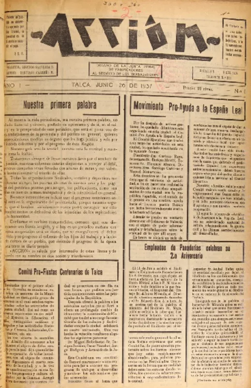 Acción.