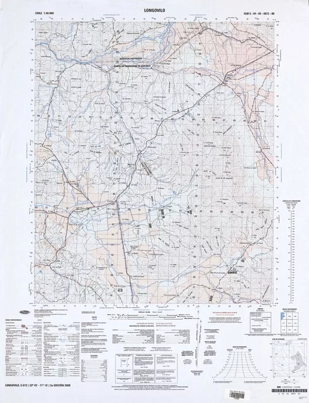 Longovilo  [material cartográfico] Instituto Geográfico Militar de Chile.