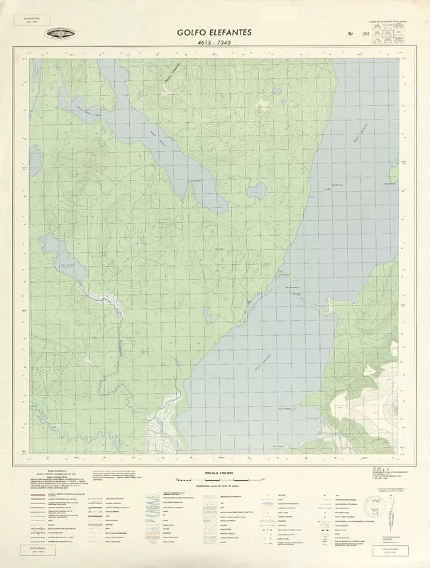Golfo Elefantes  [material cartográfico] Instituto Geográfico Militar de Chile.