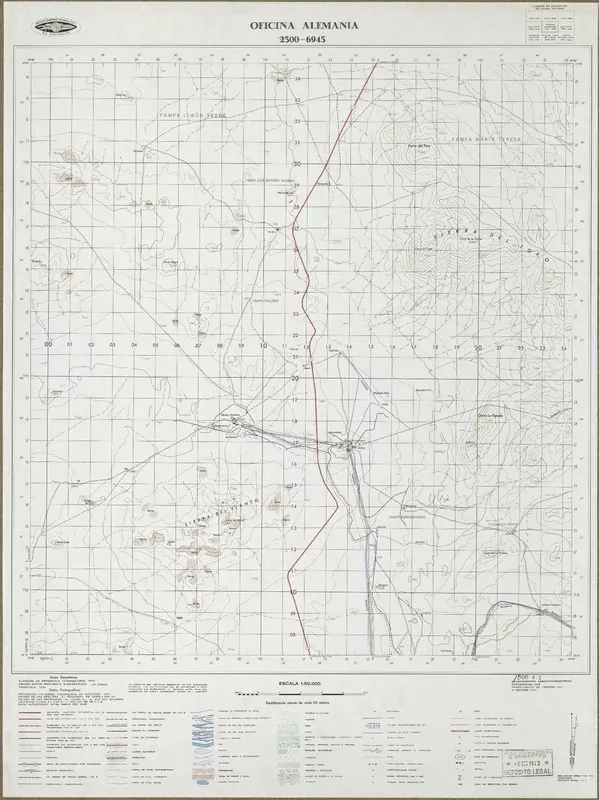 Oficina Alemania  [material cartográfico] Instituto Geográfico Militar de Chile.