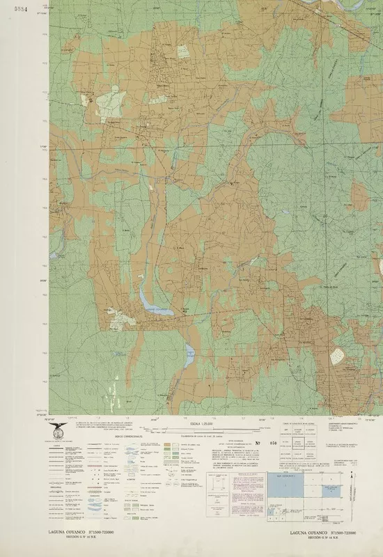 Laguna Coyanco  [material cartográfico] Instituto Geográfico Militar de Chile.
