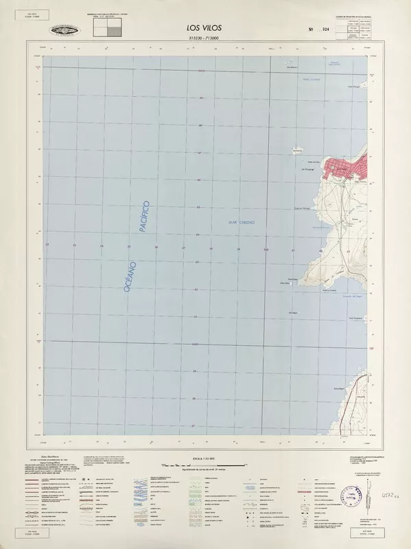 Los Vilos  [material cartográfico] Instituto Geográfico Militar