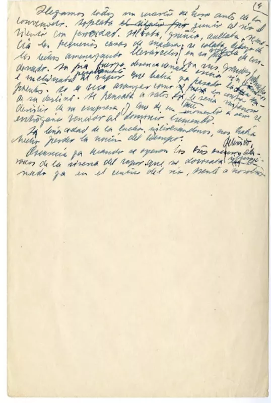 [Llegaron todos...]  [manuscrito] Juan Guzmán Cruchaga.