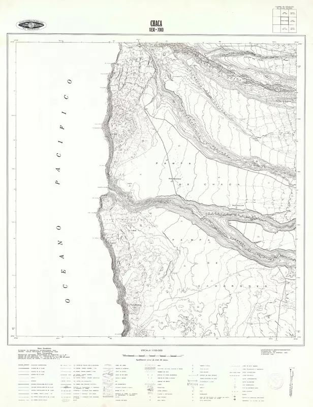 Chaca  [material cartográfico] Instituto Geográfico Militar de Chile.