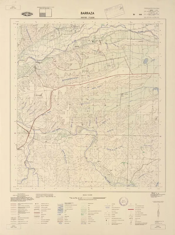 Barraza  [material cartográfico] Instituto Geográfico Militar de Chile.