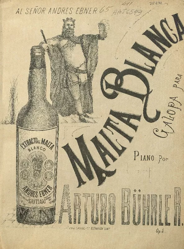 Malta Blanca galopa para piano[música] : Arturo Buhrle R.