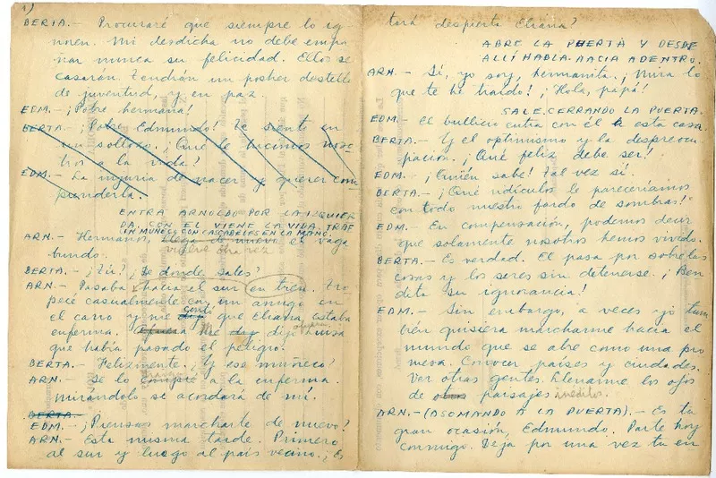 Evocación de Bolivar  [manuscrito] Oscar Castro.