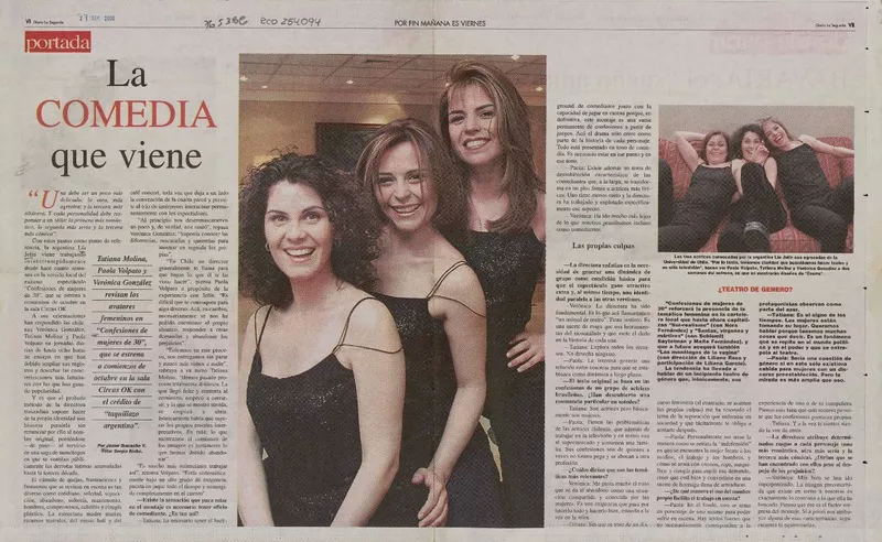 La comedia que viene  [artículo] Javier Ibacache.
