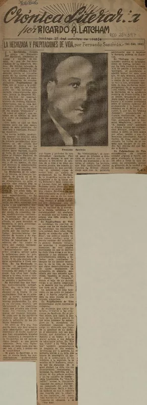 La Hechizada y palpitaciones de vida  [artículo] Ricardo A. Latchman.