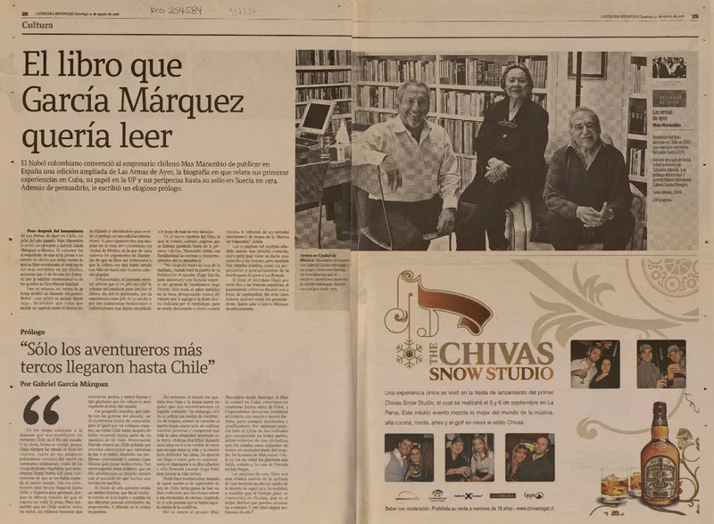 El libro qu García Márquez quería leer  [artículo]